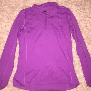 North Face 3/4 Zip Up